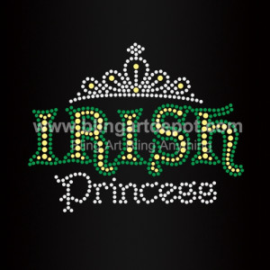 Irish Princess Rhinestone Heat Motifs